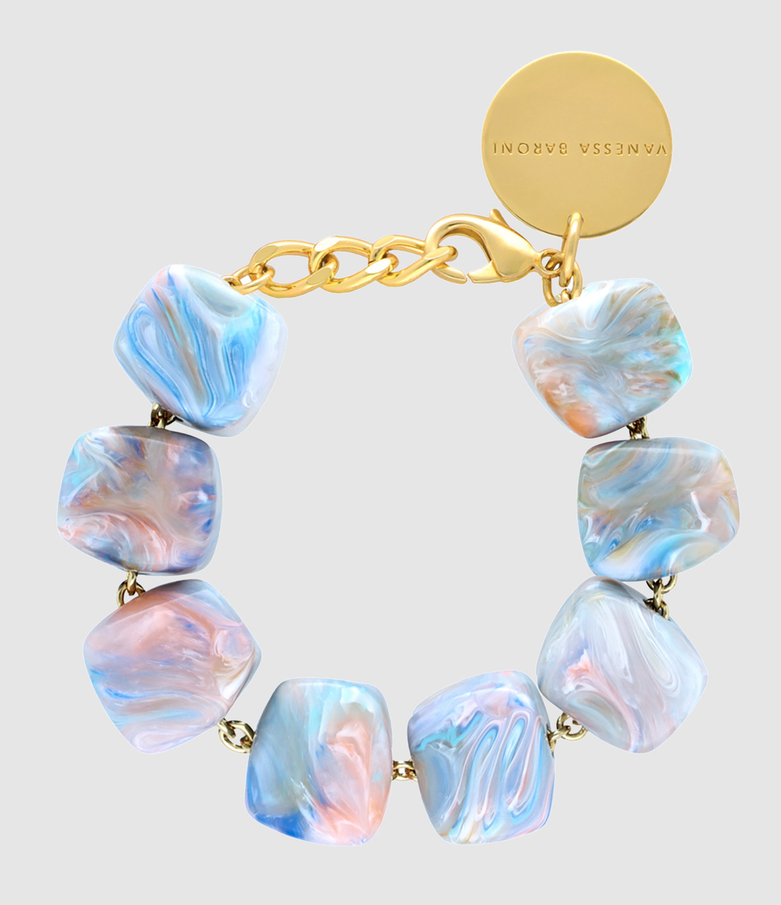 Bracelet Organic Shaped Sea Wave