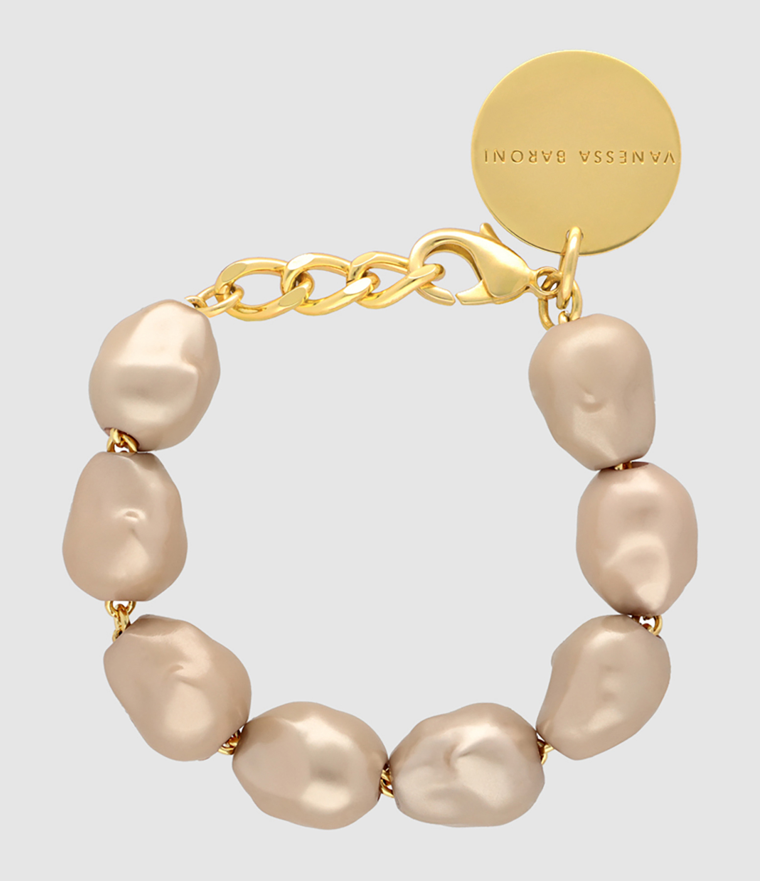 Bracelet Organic Pearl Champagne Pearl