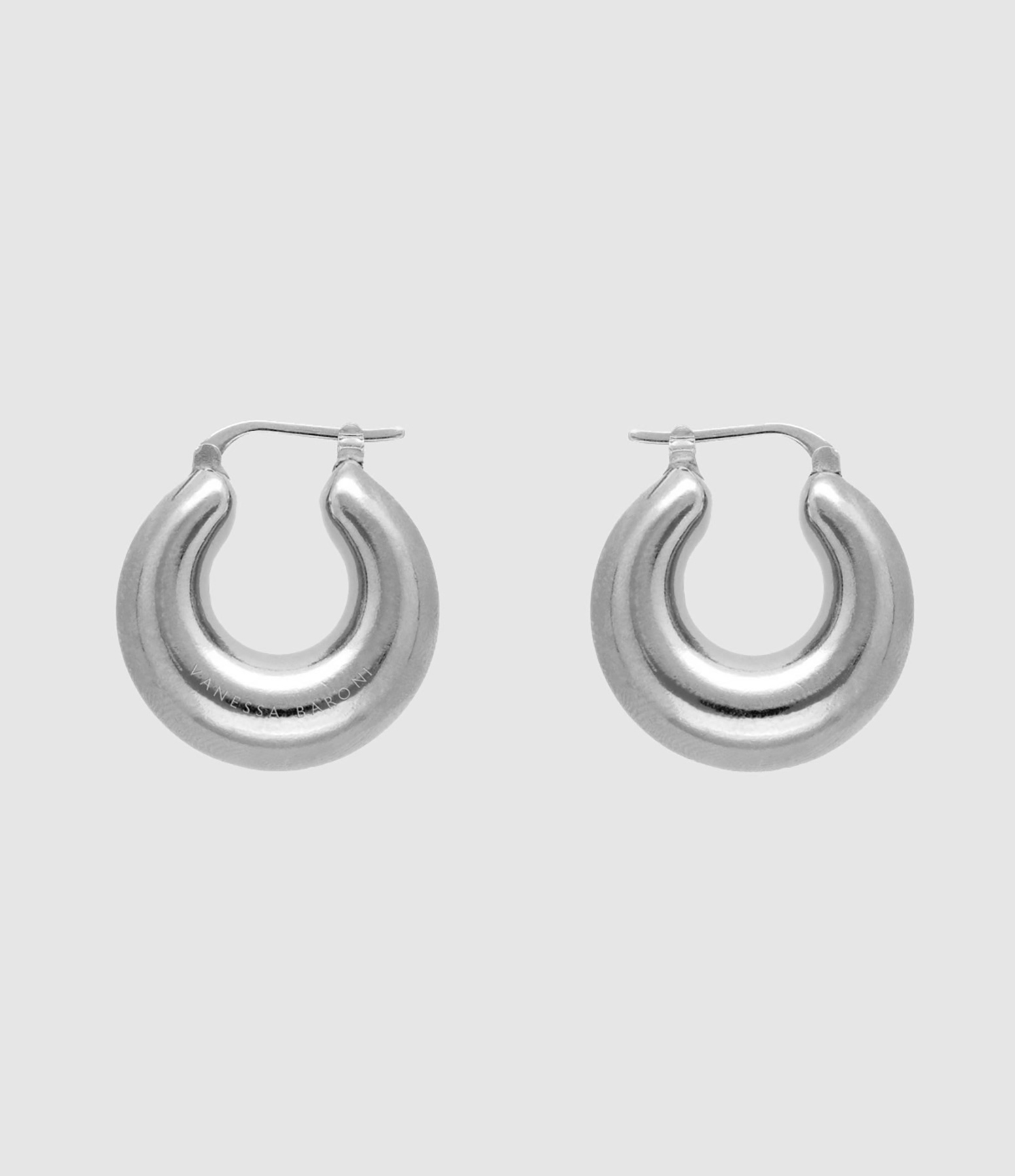 Boucles d'oreilles Circlet Silver