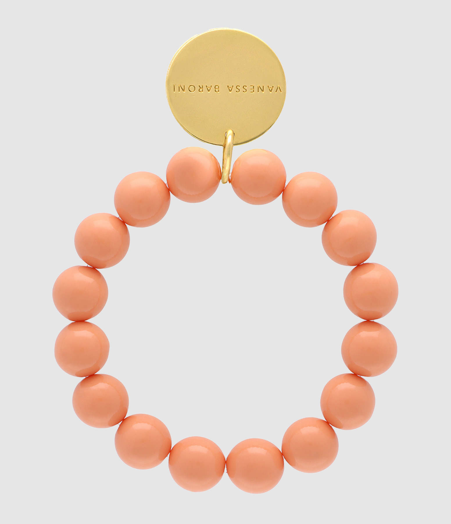 Bracelet Mini Beads Flex Peach