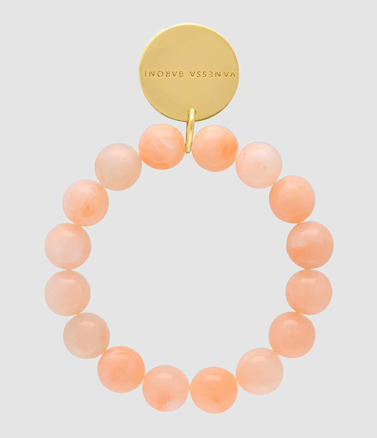 Bracelet Mini Beads Flex Peach Sorbet