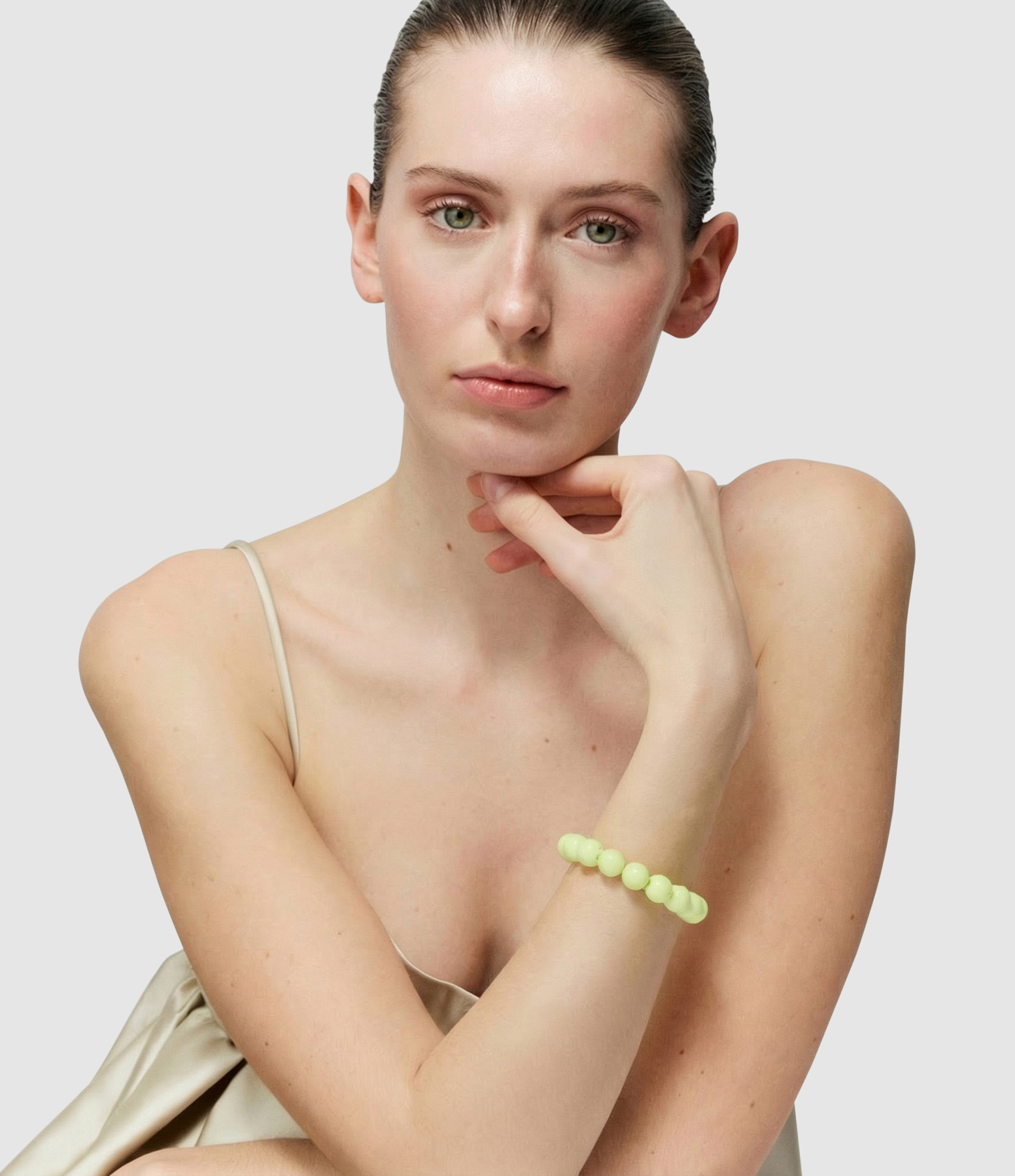 Bracelet Mini Beads Flex Butter Yellow