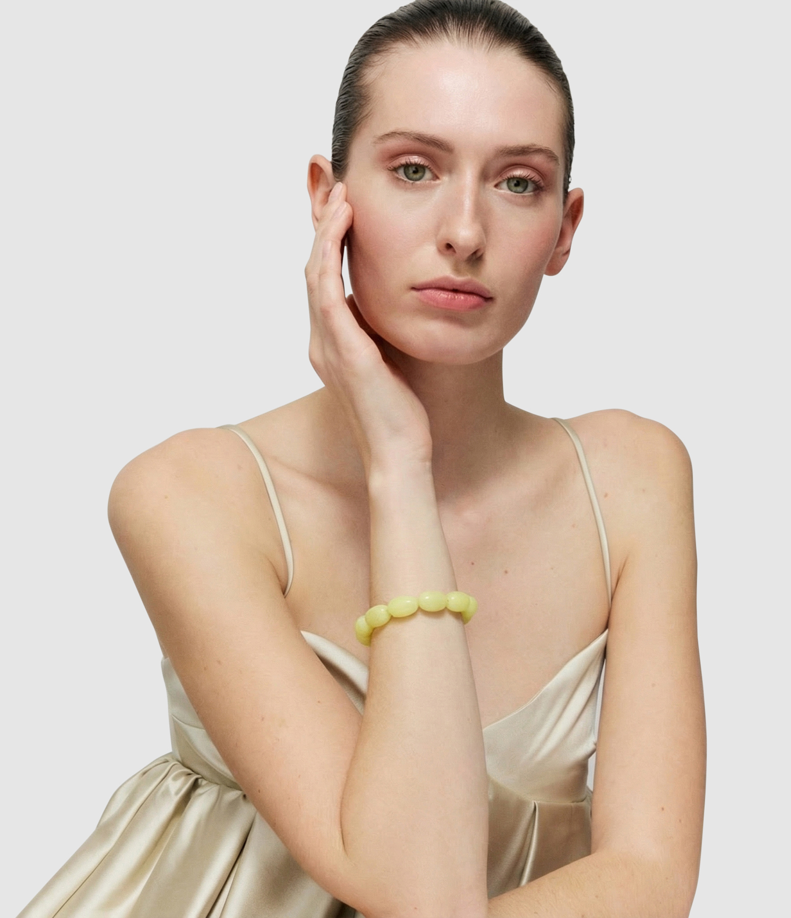 Bracelet Olive Flex Lemon Marble