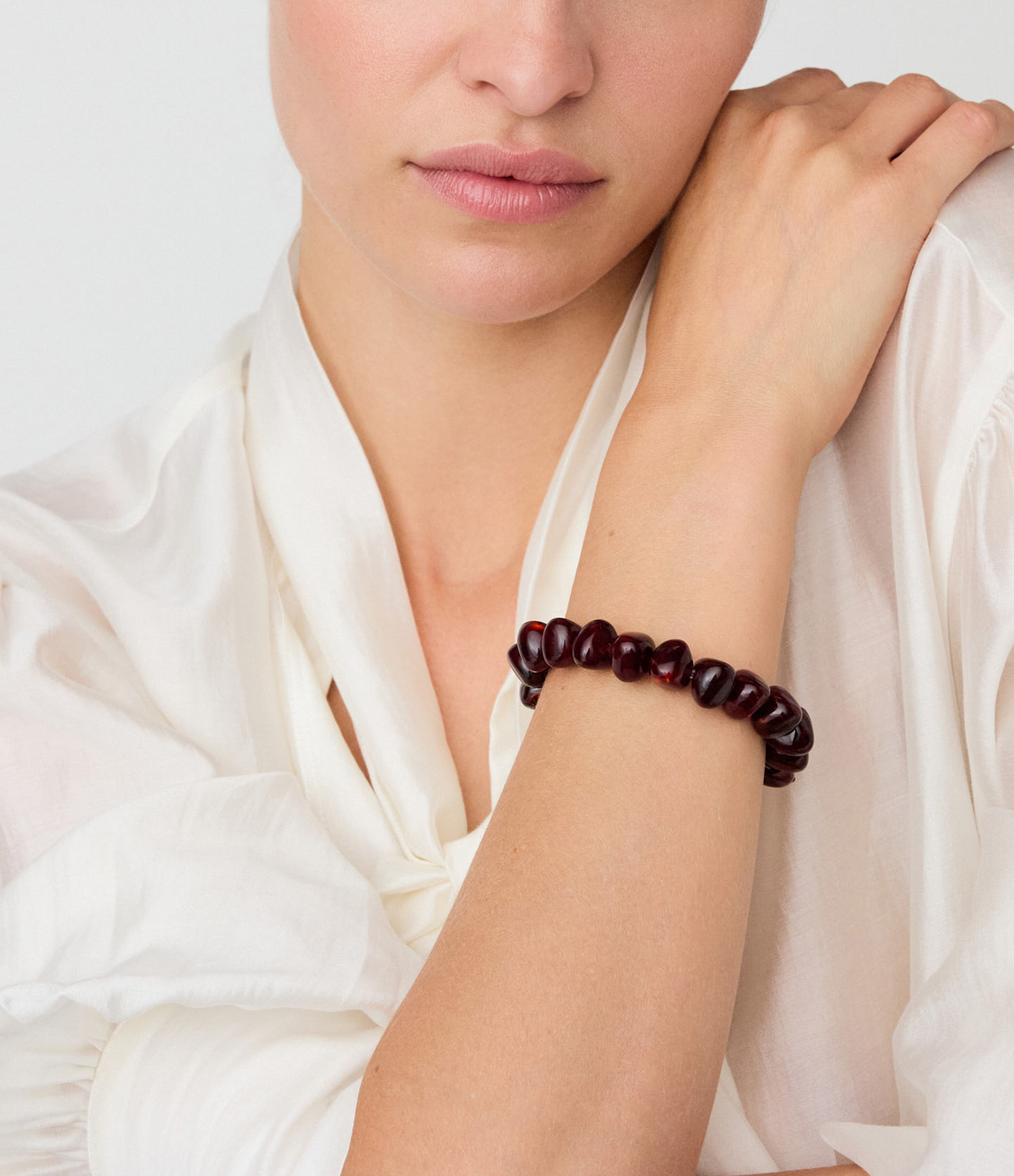 Bracelet Mini Stone Flex Bordeaux Marble