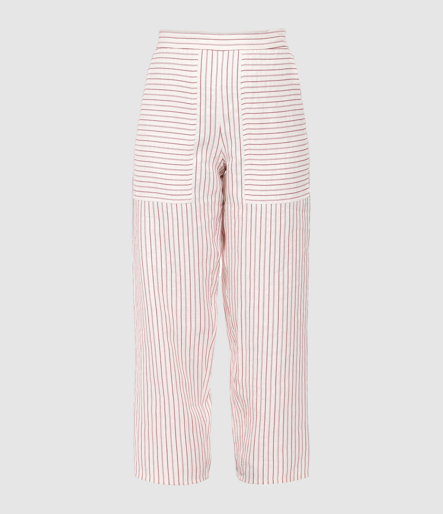 Pantalon Galien Ivoire Rouge