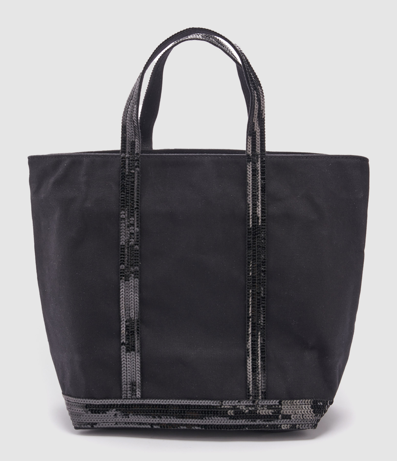Cabas M Toile Noir