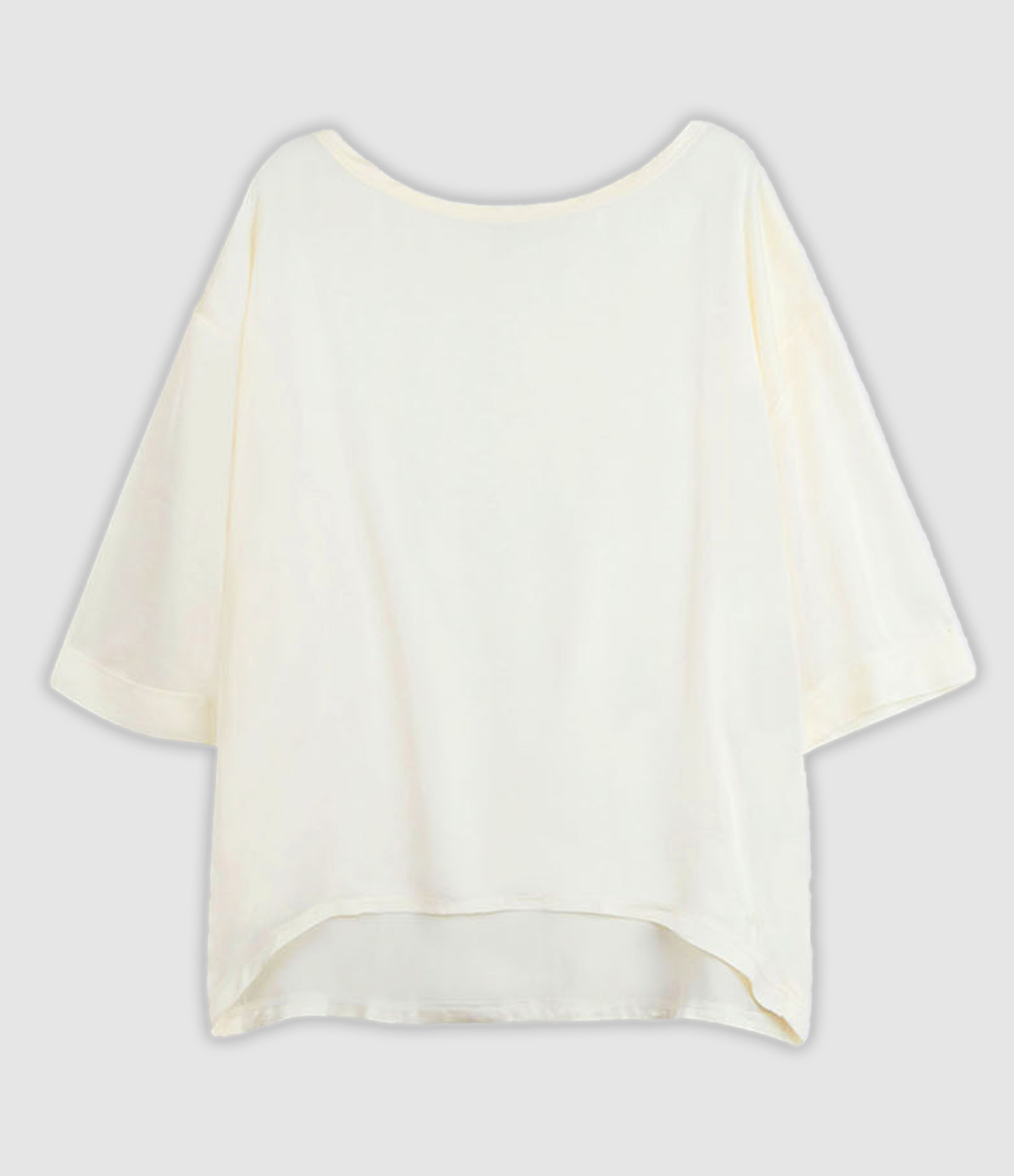 Top Véra Satin Ivoire, Collaboration Jeanne Vouland x Véronika Loubry