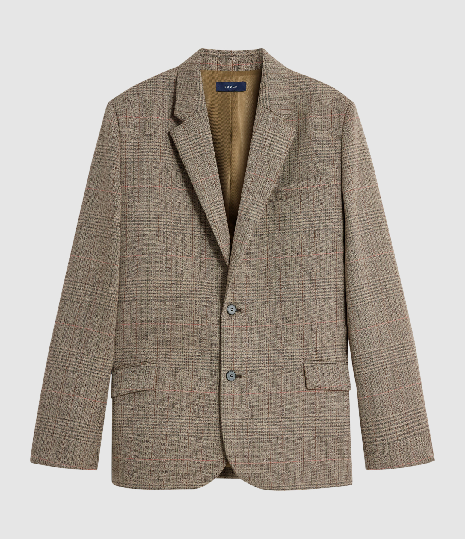 Blazer Hermosa Marron Beige