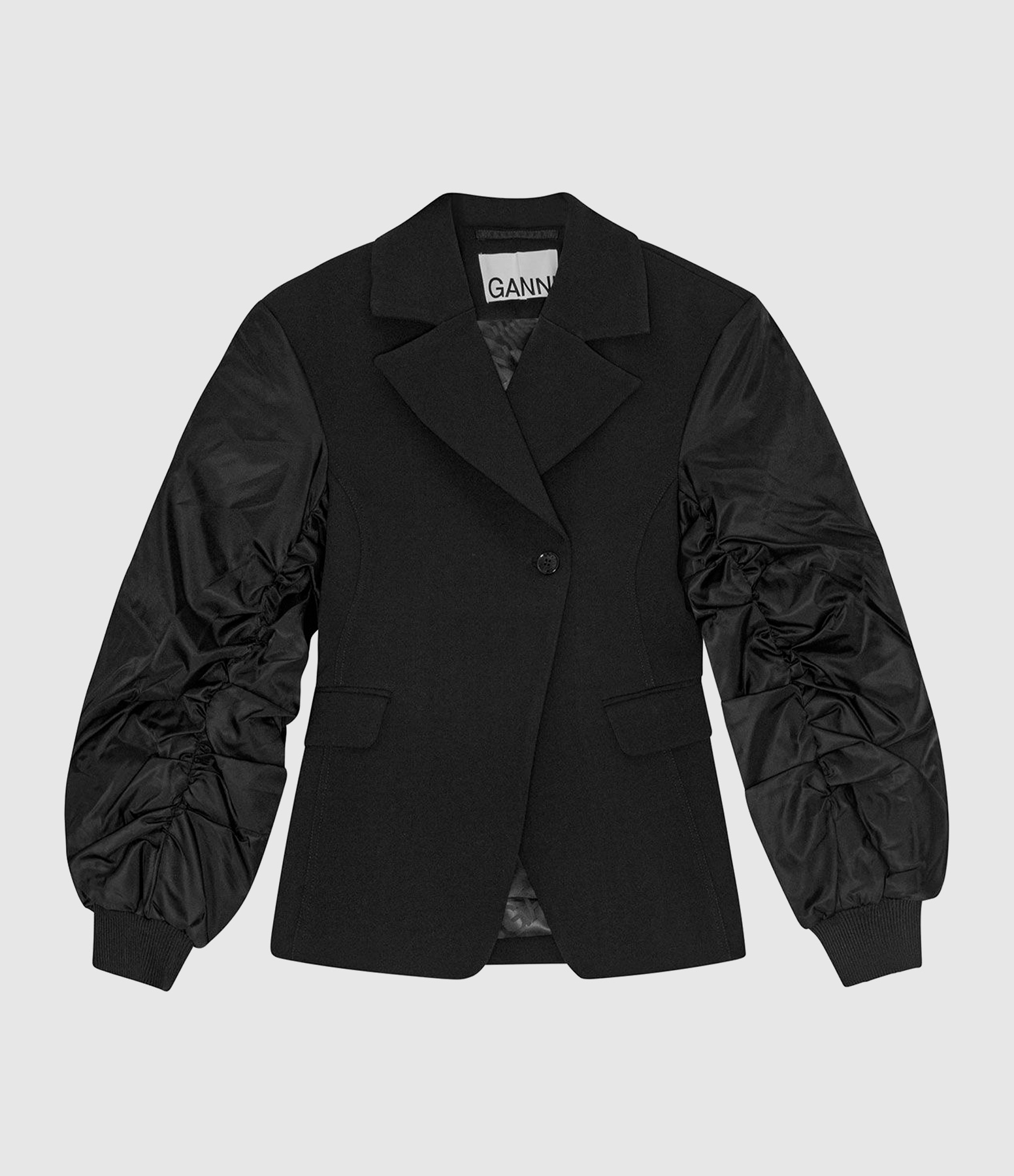 Veste Bonded Crepe Black