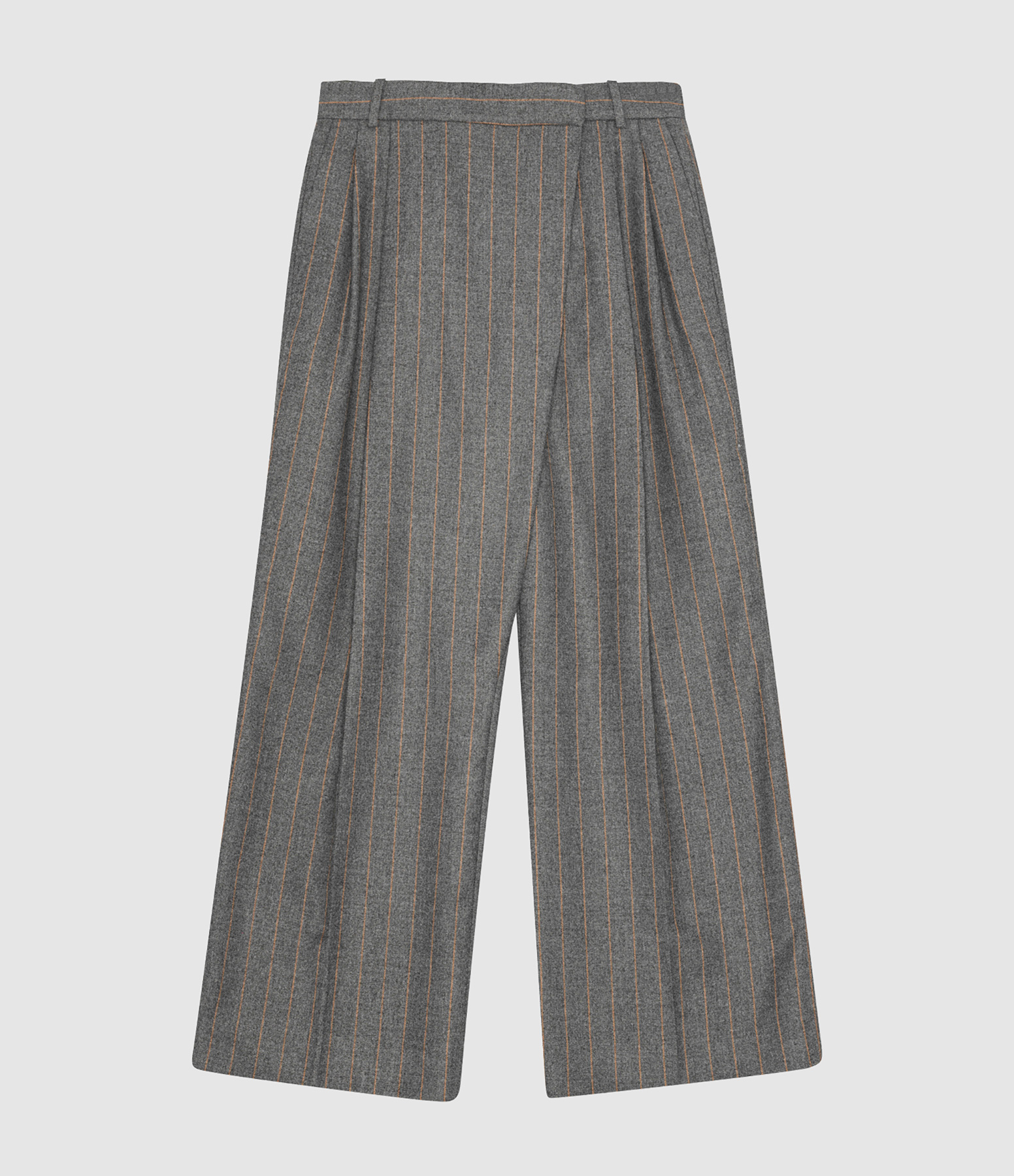 Pantalon Stripe Mid Waist Pewter