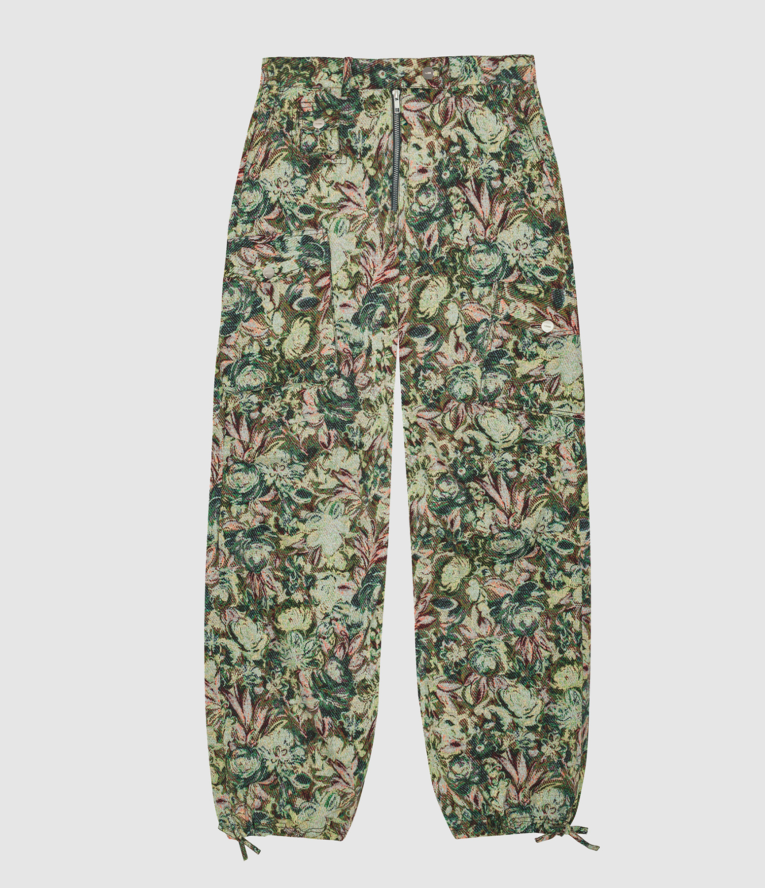 Pantalon Printed Stretched Jadeite