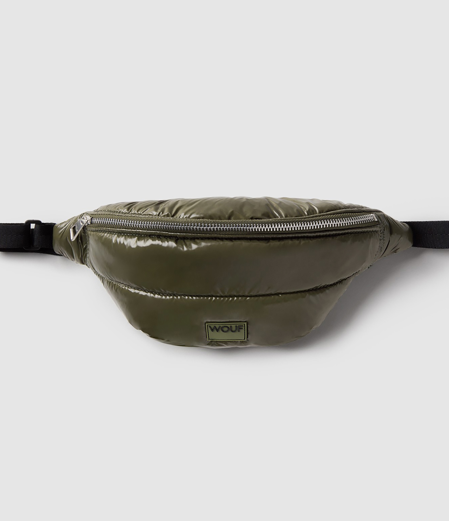 WOUF - Sac Banane Glossy Kaki
