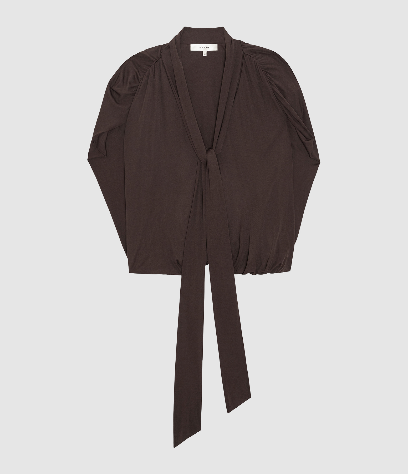 Top The Wave Tie Mahogany