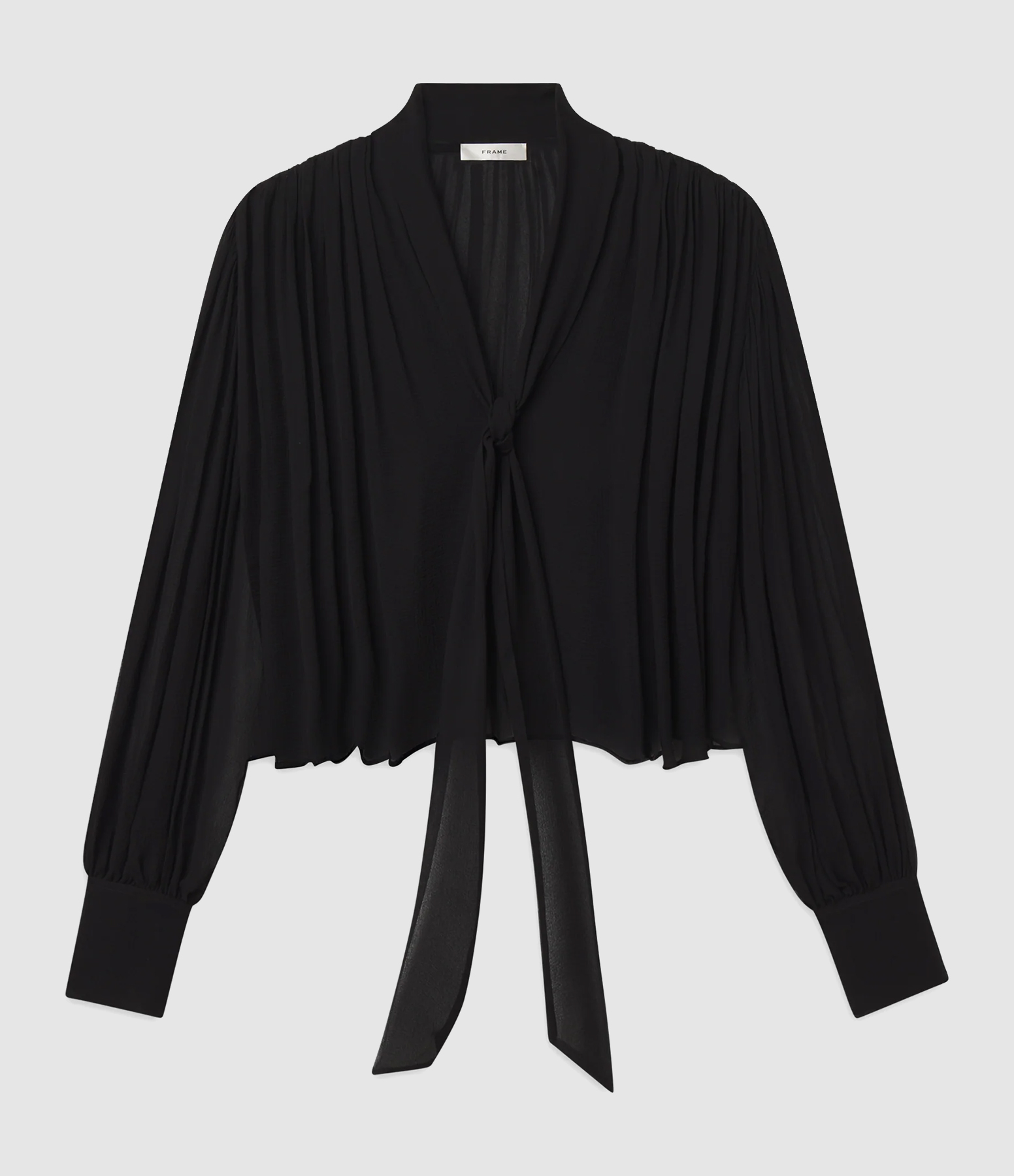 Blouse The Belle Tie Black