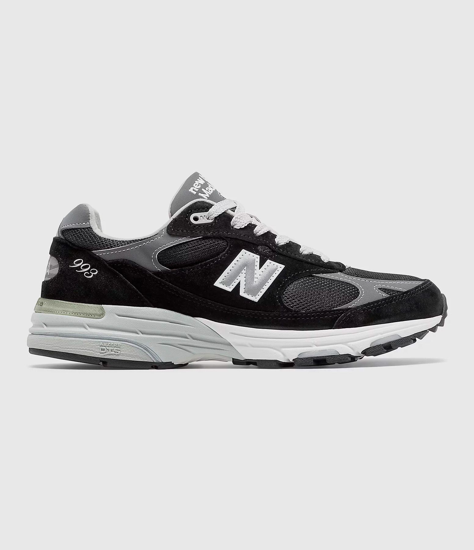 Baskets 993 Cuir Noir