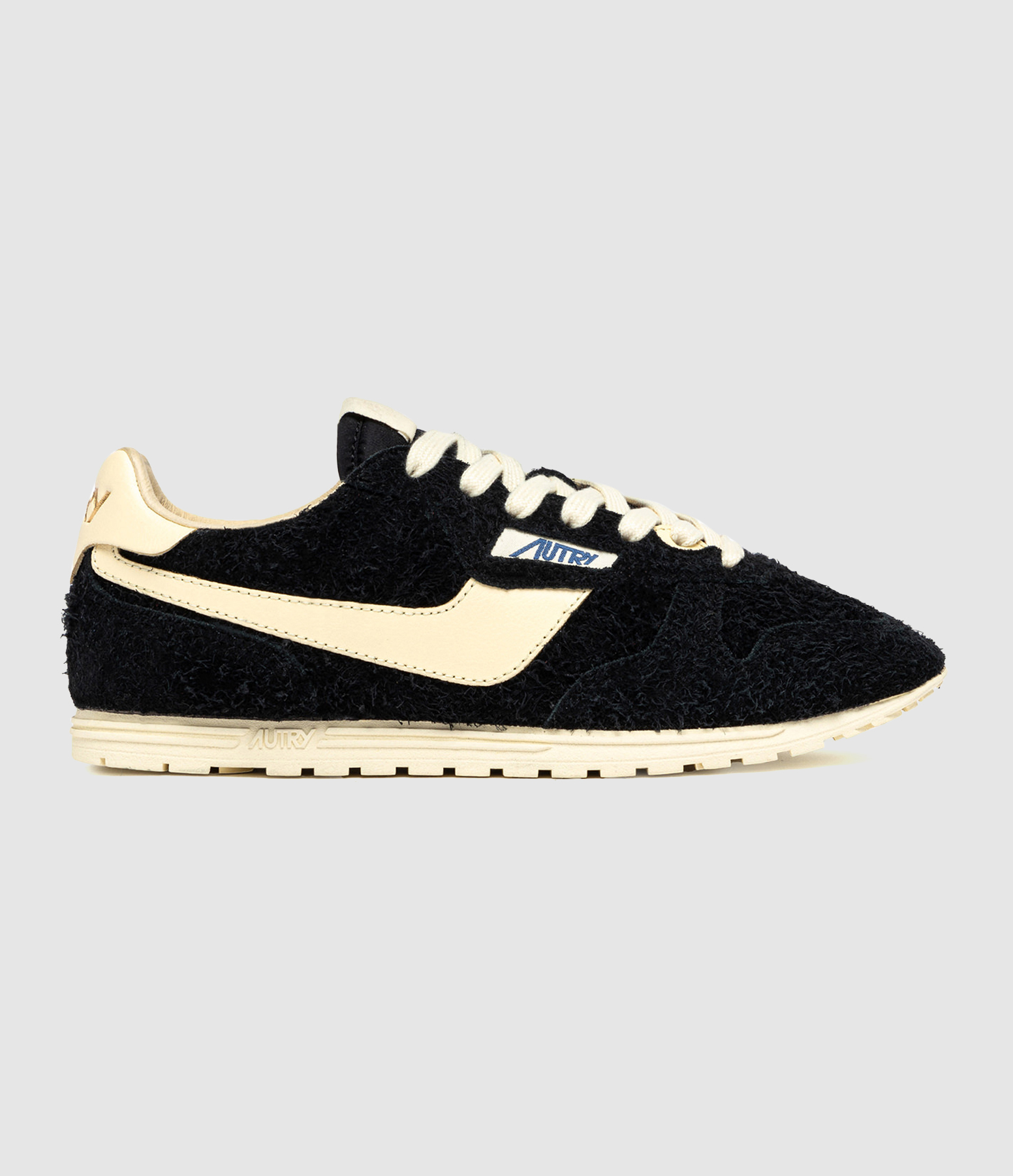 Baskets Windspin Low Suede Leat Black Rut