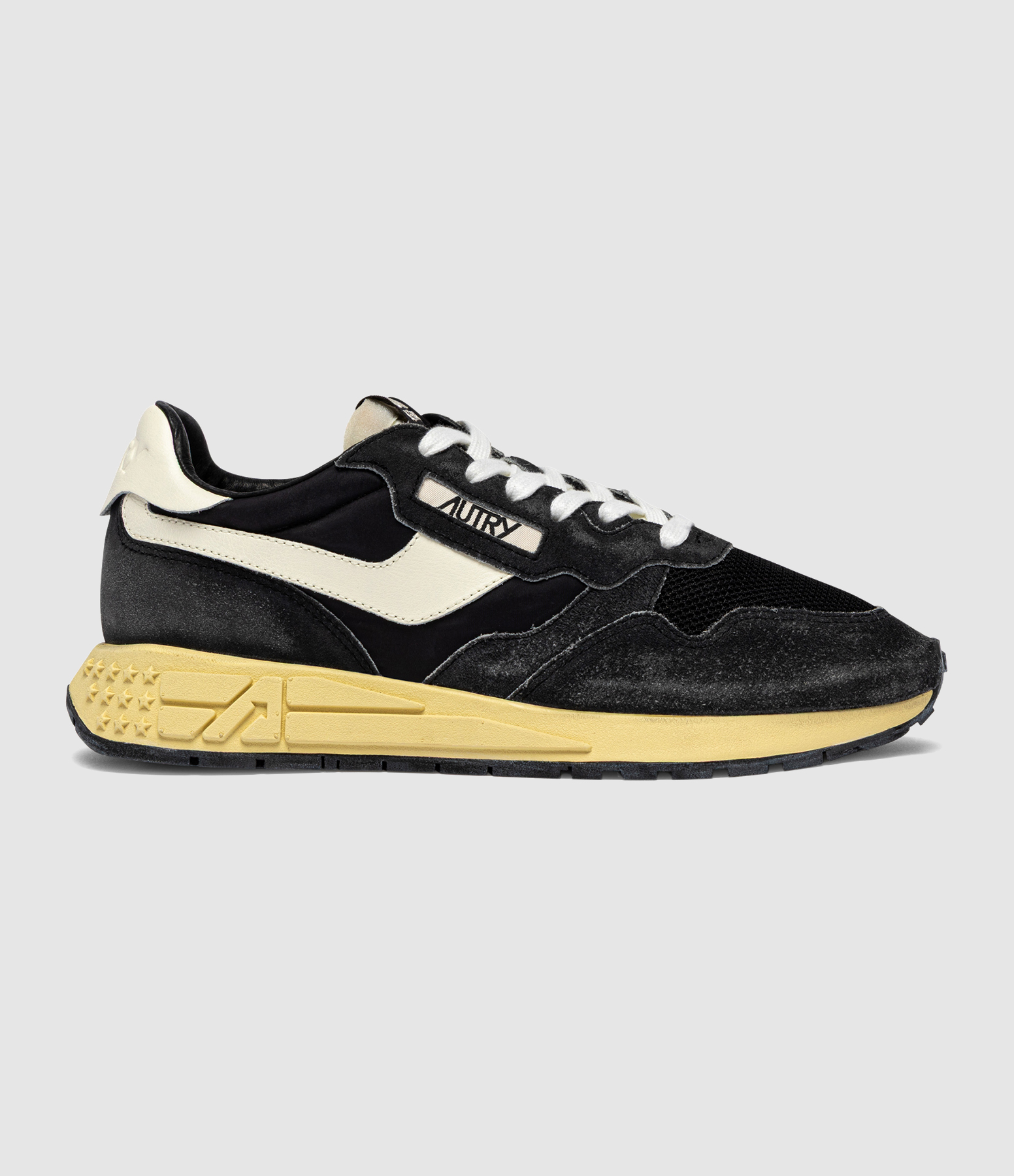 Baskets Homme Reelwind Low Suesugar Nyl Black Marshmallow