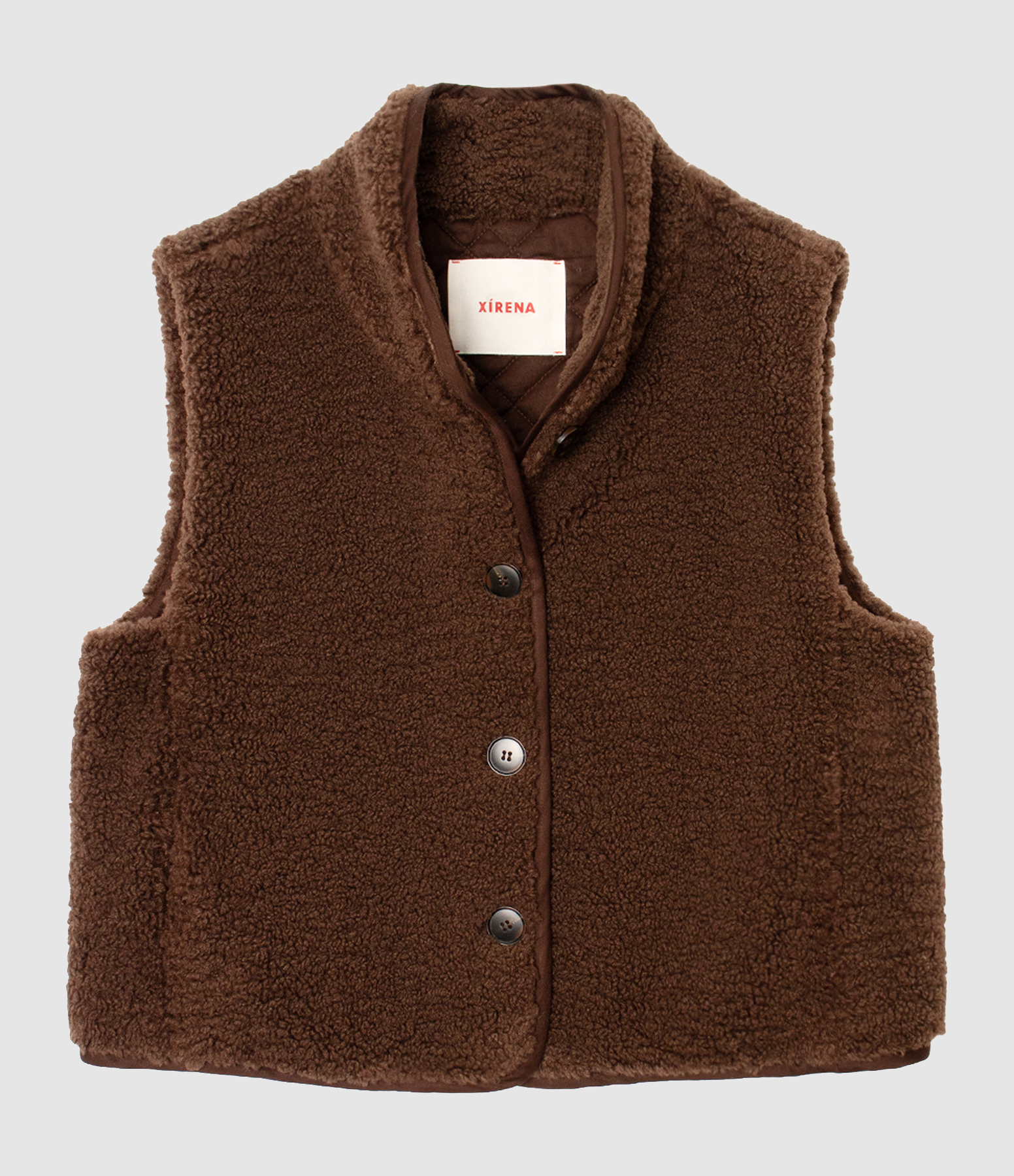 Gilet Kensi Chocolate Brown