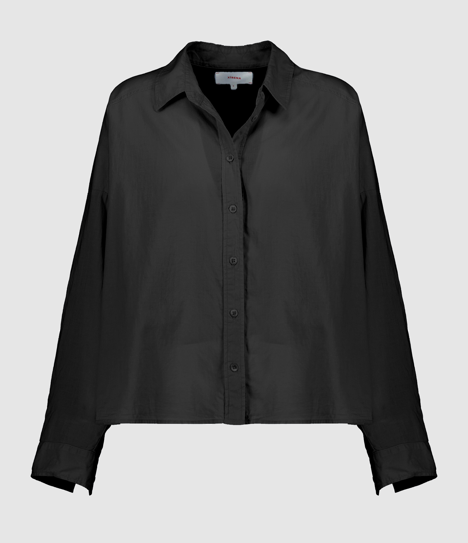Chemise Riley Coton Noir