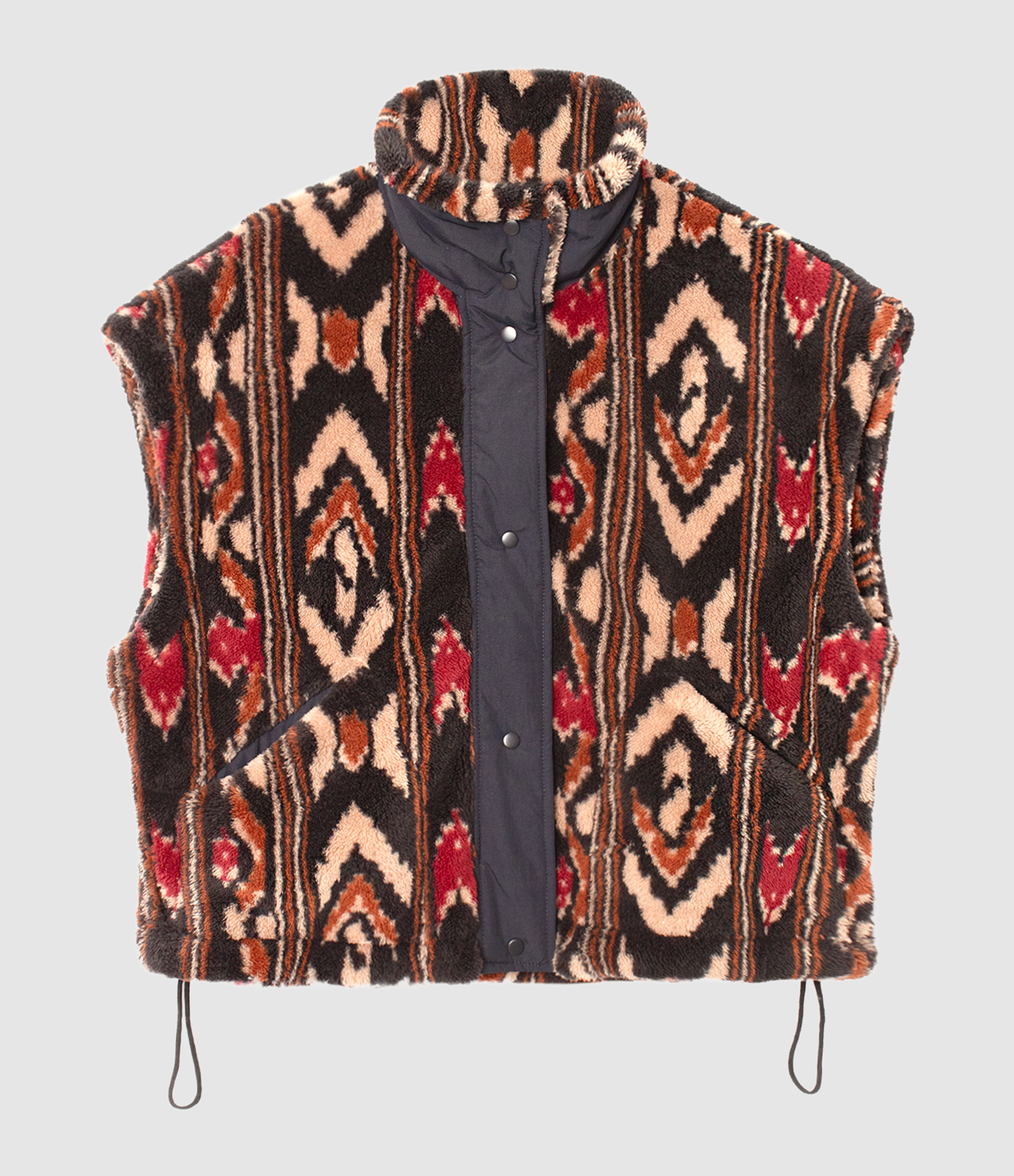 Gilet Ravena Black Ikat