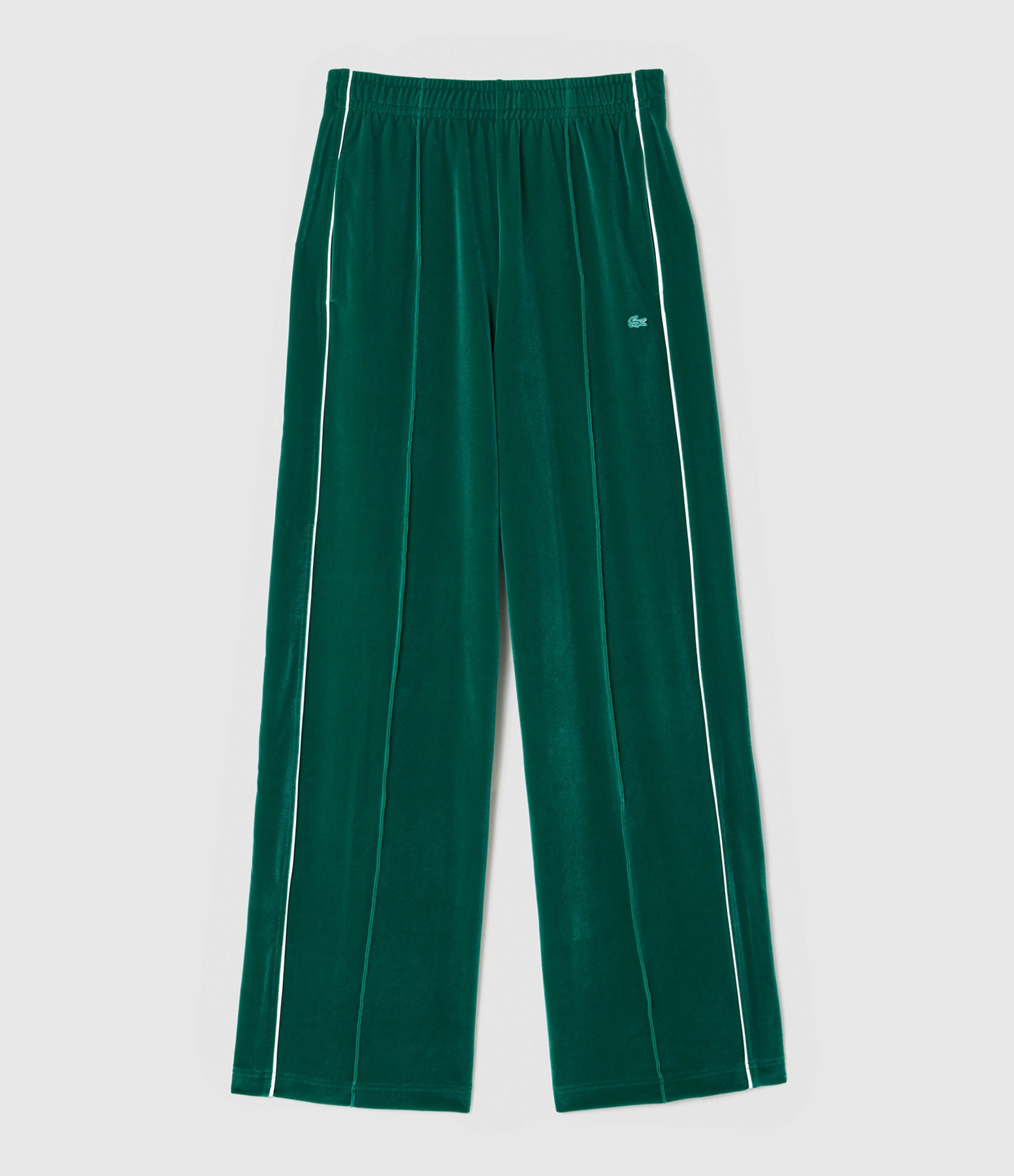 Pantalon Survêtement Velours Vert Foncé