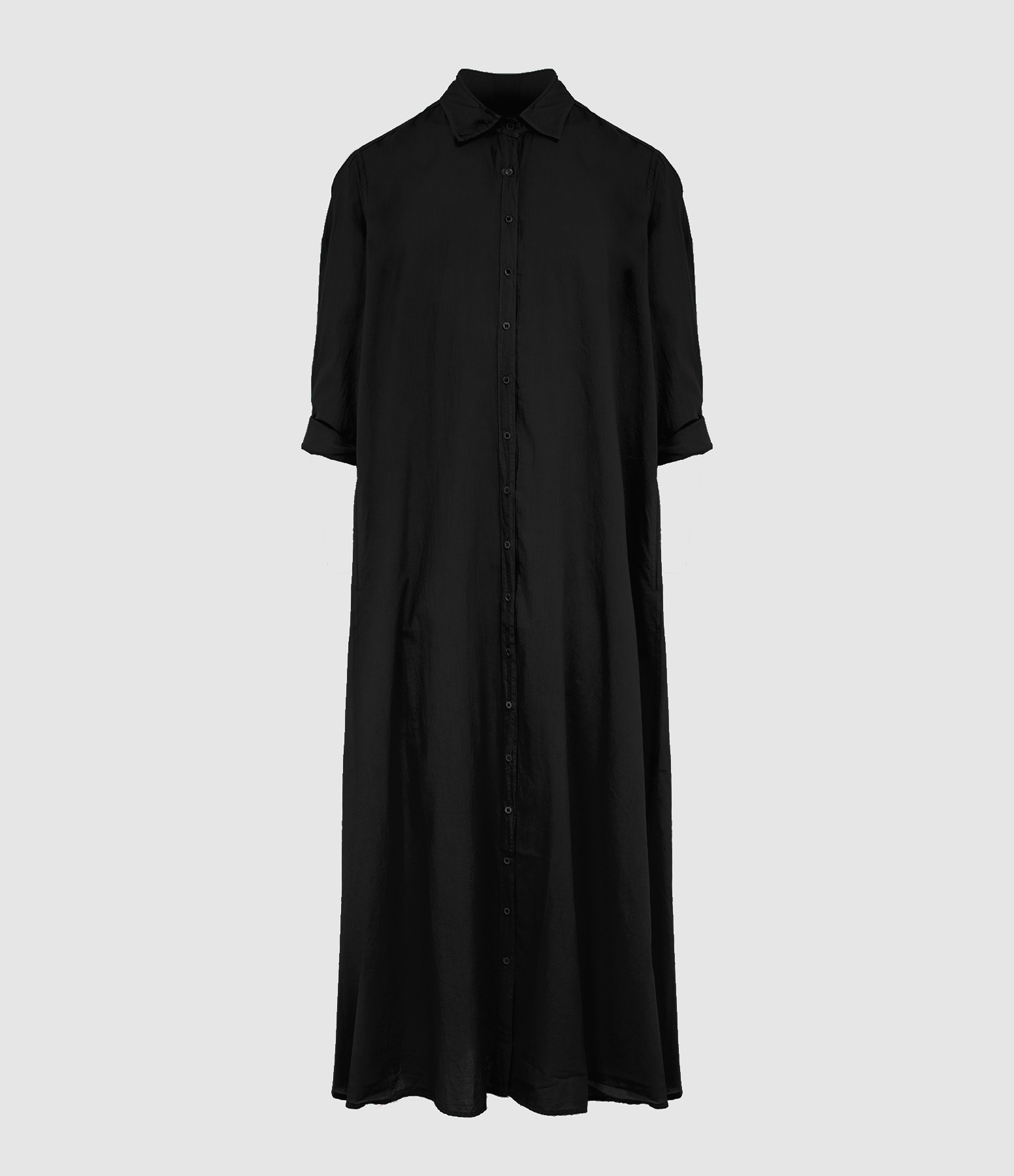 Robe Longue Boden Coton Noir