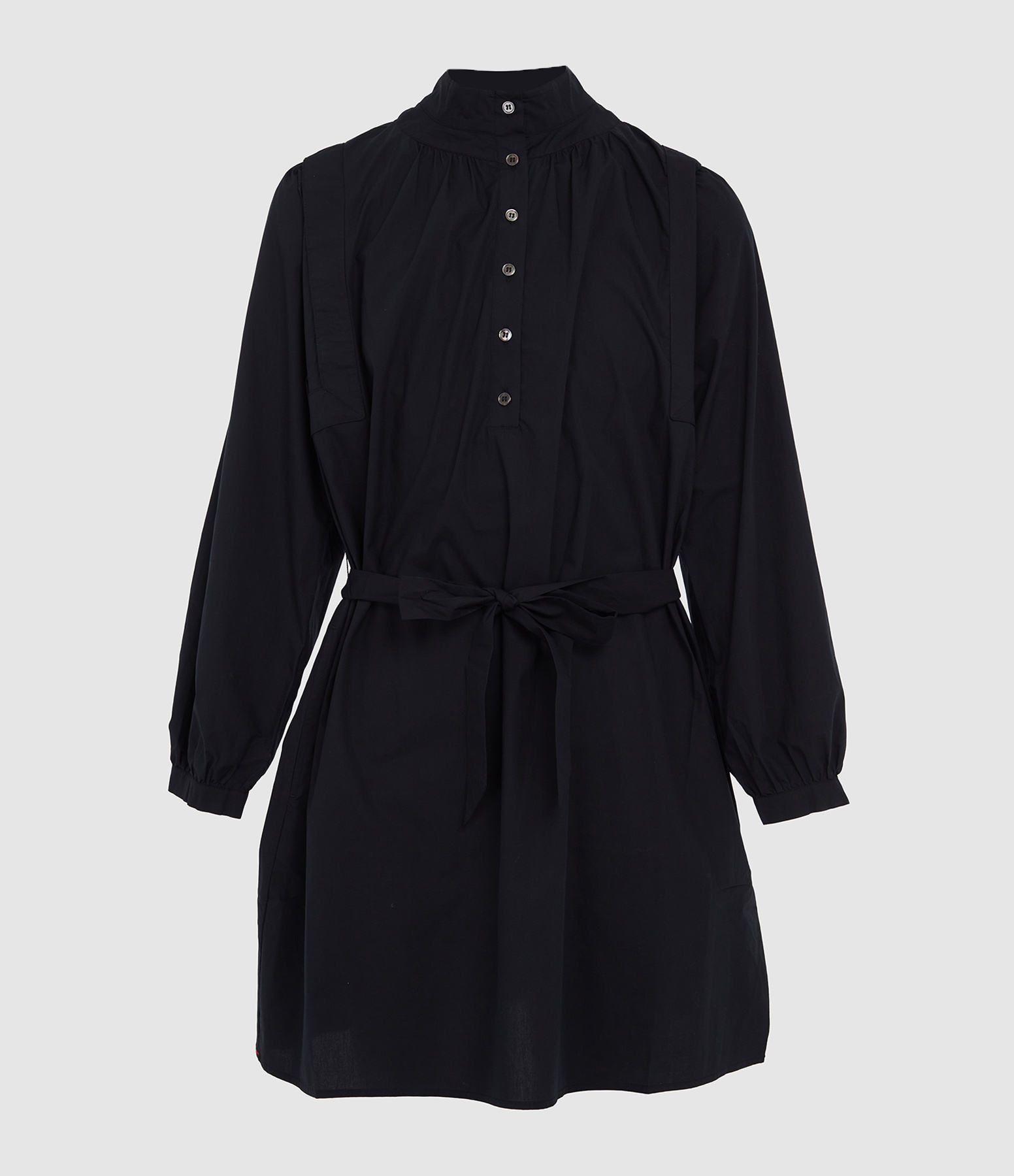 Robe Courte Diana Coton Noir