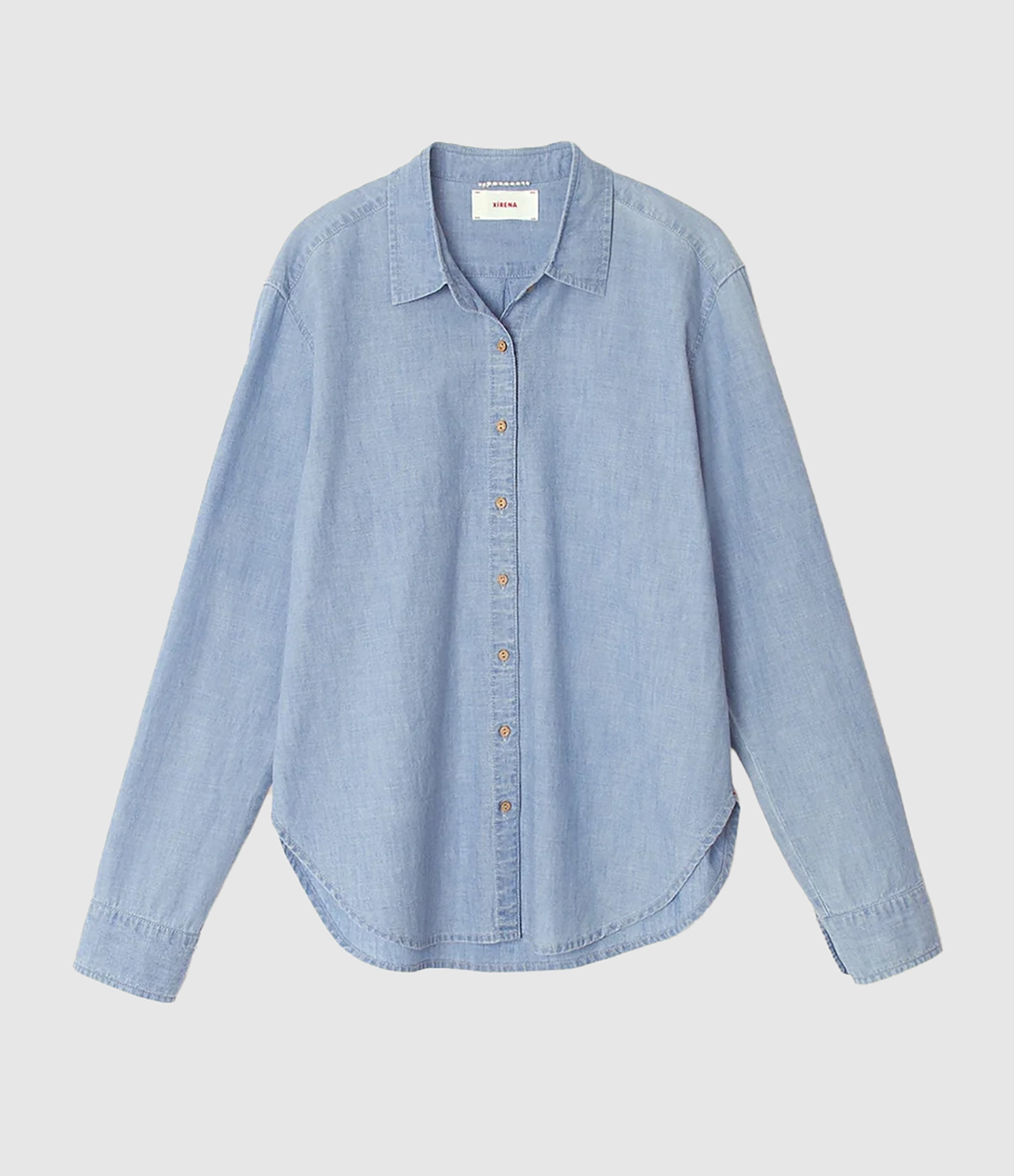 Chemise Beau Coton Dusty Blue