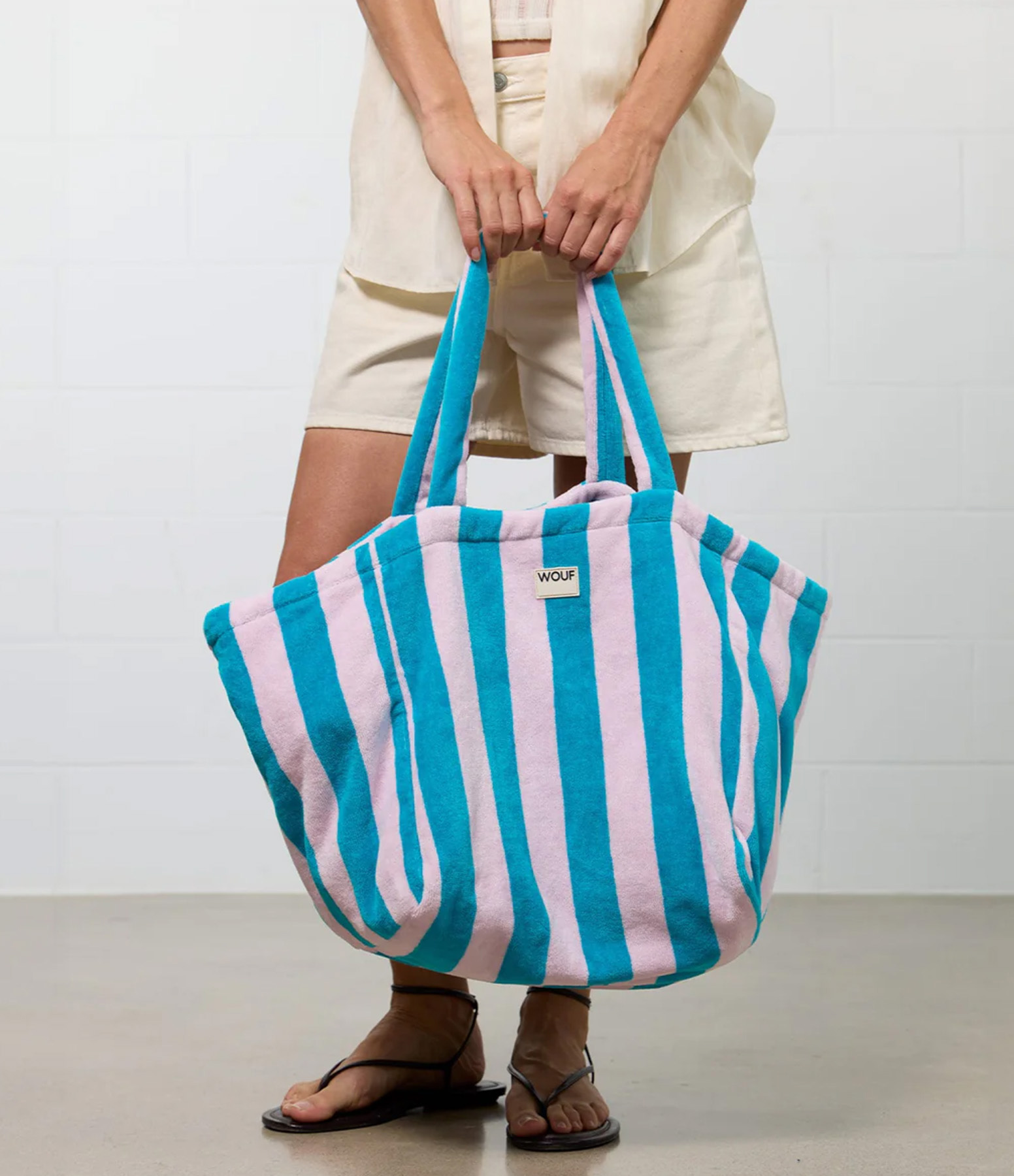 Sac Tote Bag XL Lanzarote Bleu