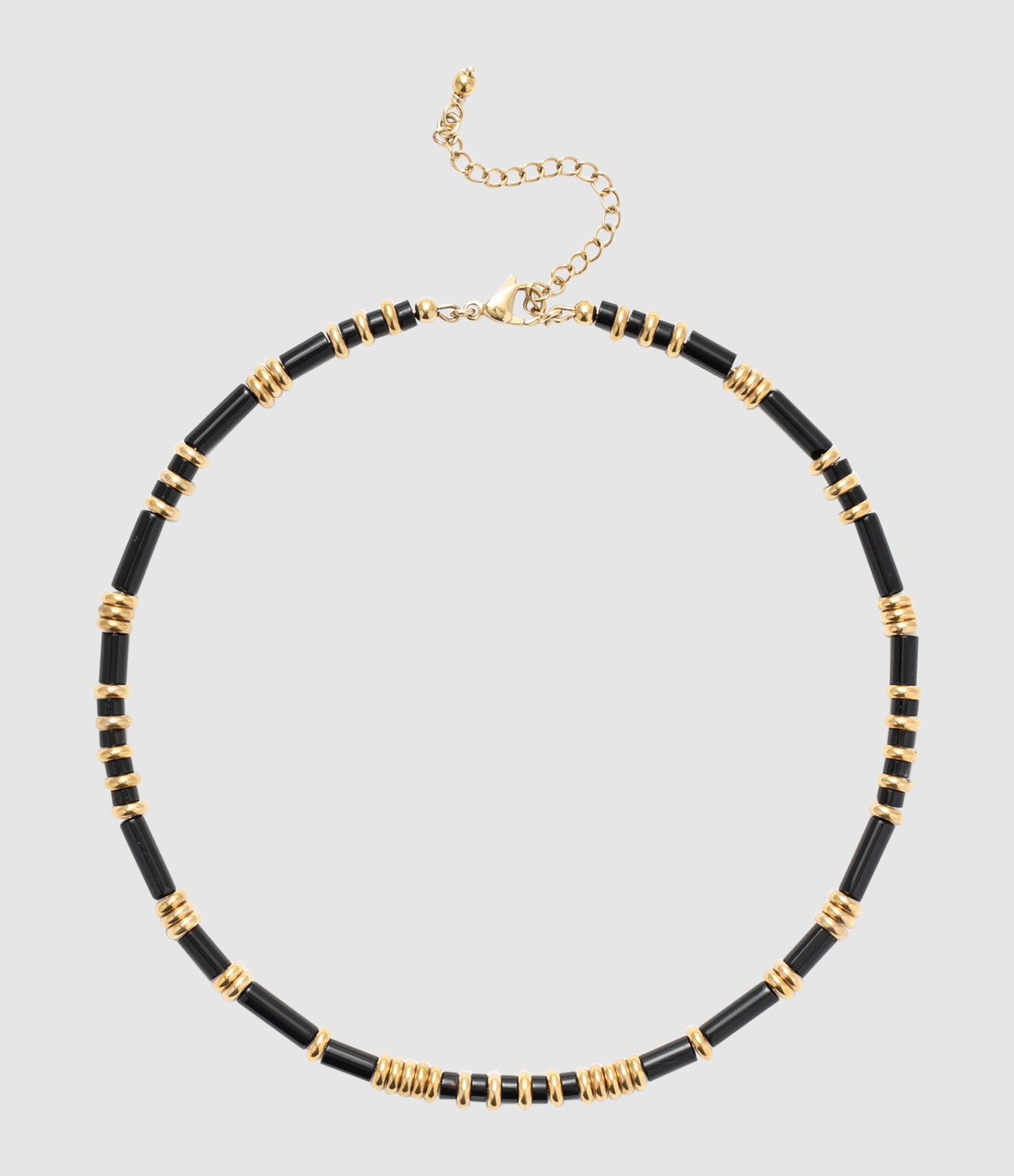 Collier Yara Shiny Noir