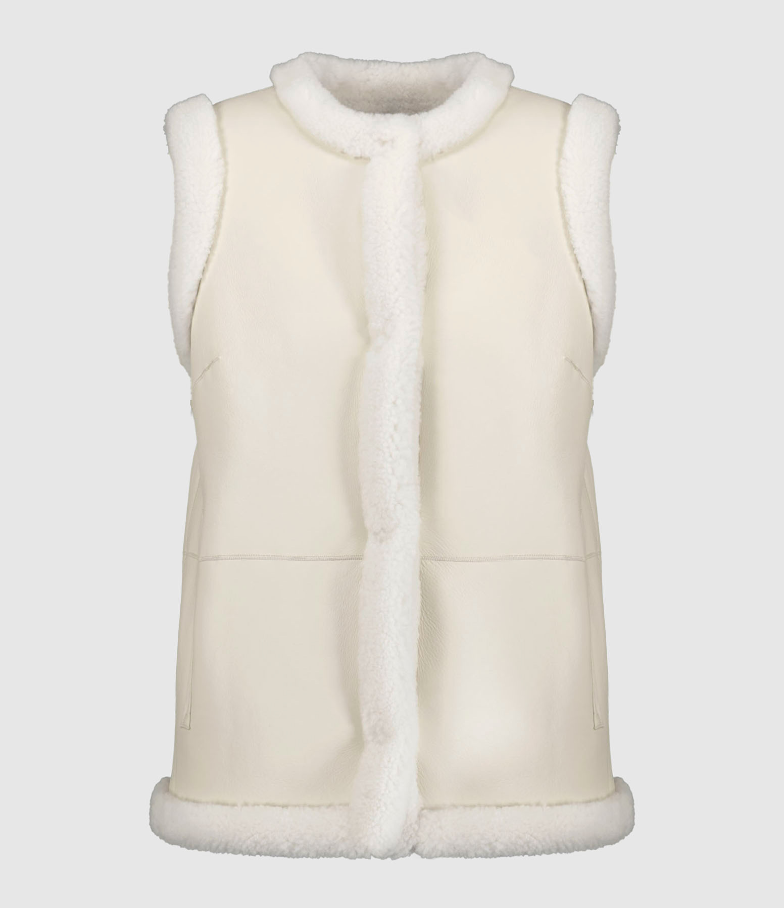 Gilet Meringue Réversible