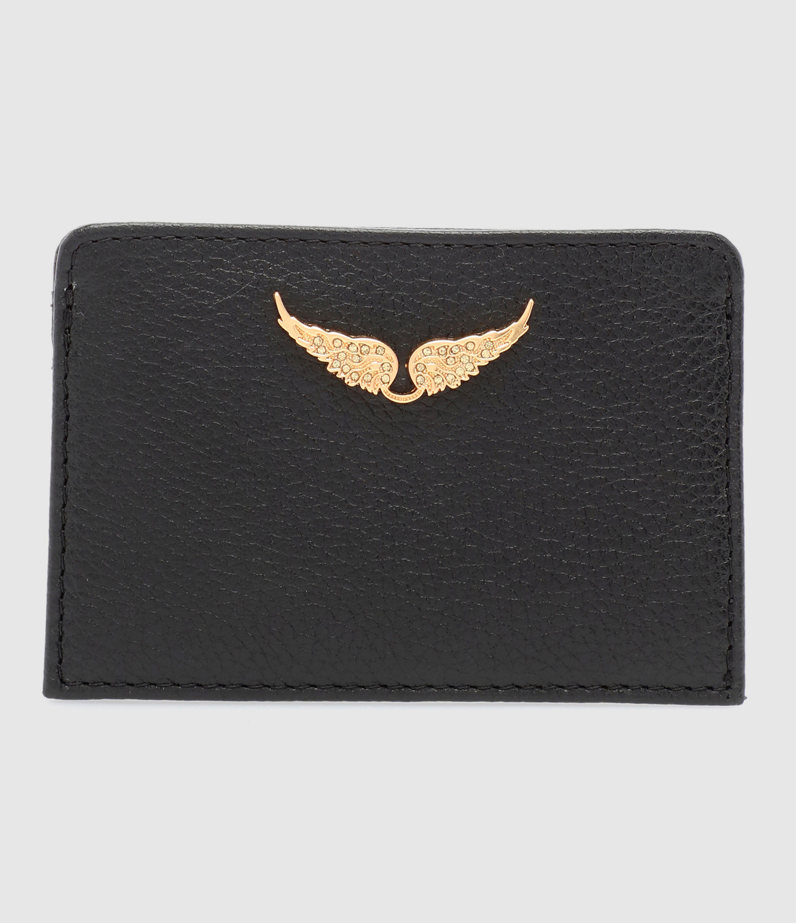 Porte-cartes ZV Pass Cuir Noir